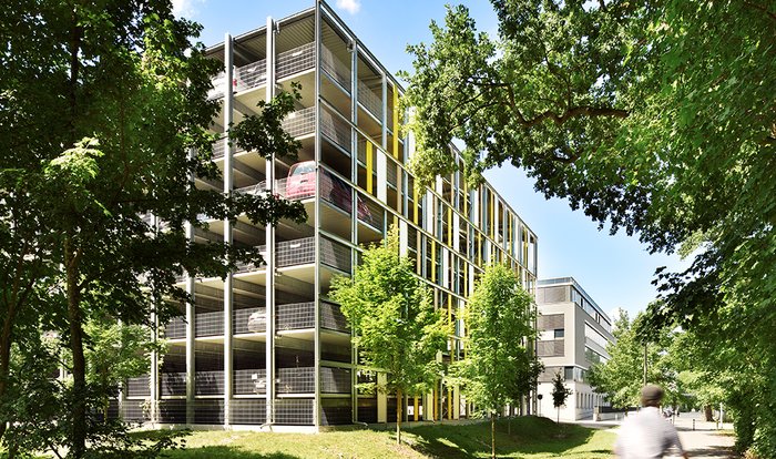 Unser Parkhaus am Campus Marienberg