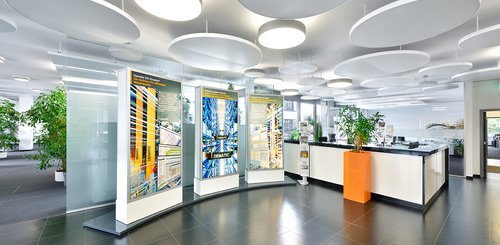 Sie können die Büroflächen am Campus Marienberg ganz nach Ihren Wünschen gestalten